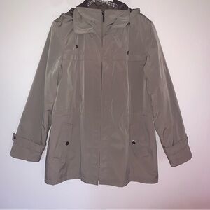 MISS GALLERY jacket coat tan khaki X-Large
